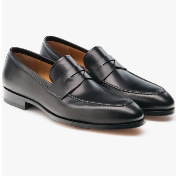 MAGNANNI Rolly Apron Toe Penny Loafer
